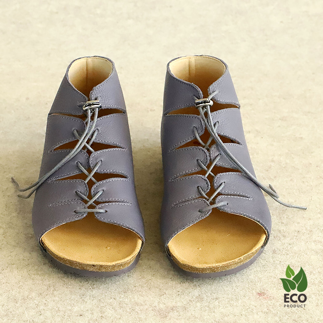 FLOW ECO lace-up sandals ankle